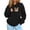 Black, variant on Cat Hoodie with Pouch Pet Hoodies Lightweight Hooded Sweatshirt Light Purple L