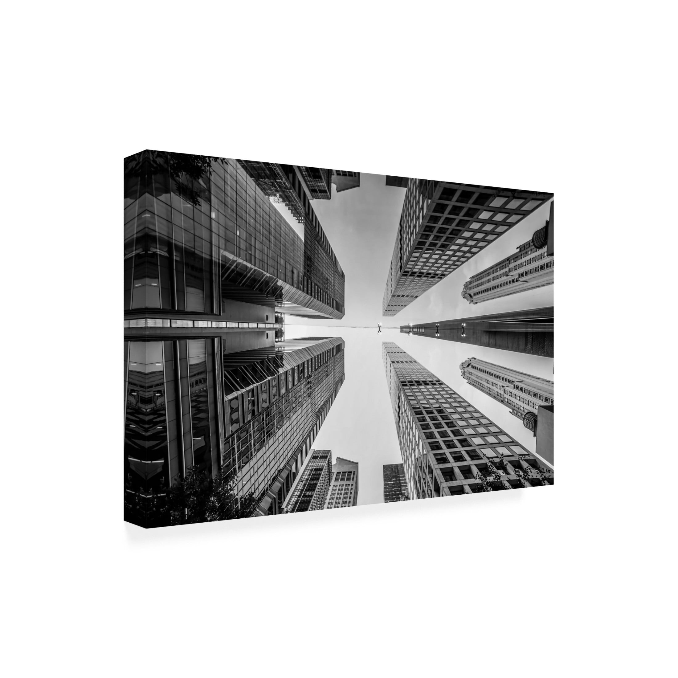 Trademark Fine Art Christopher R Veizaga Things are Looking Up Canvas Wall Art