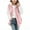 Pink, variant on CYRBOKO Girls Fleece Jackets, Hooded Long Sleeve Thermal Full Zip Winter Coats Blue Size 5-14 T