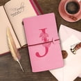 thumbnail image 2 of Juego de cuadernos de viaje JEWPHX de piel rosa, 20 x 12 cm, 2 of 7
