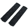 thumbnail image 3 of Unique Bargains 4 Pcs Car Seat Belt Pads Cover Backpack Seatbelt Shoulder Pad for Adult, Black, 3 of 6