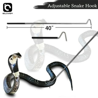 Snake Hook 18 Premium Quality Rubber Non Slip Handle Black