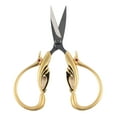 thumbnail image 2 of Vintage Swan Scissors, Stainless Steel Sewing Tool For Embroidery With Ergonomic Handle, Visual Appeal, 2 of 8