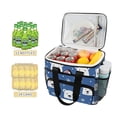 thumbnail image 2 of FORMRS Insulated Cooler Bag 24 Cans Capacity Soft Leakproof Lunch Box with Side Pockets, White Polar Bear, 2 of 7