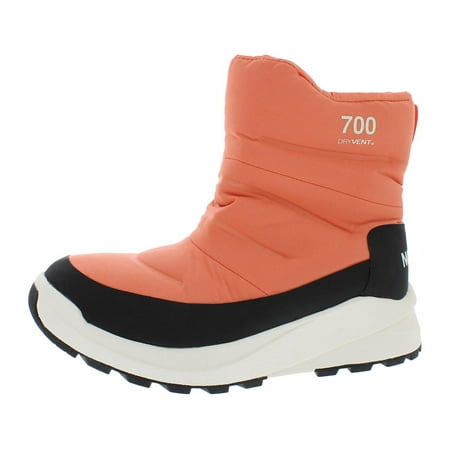 

The North Face Nuptse II Bootie WP Womens Shoes Size 8 Color: Coral Sunrise/Tnf Black