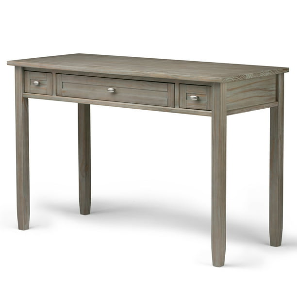 Brooklyn + Max Lexington Solid Wood Rustic 48 inch Wide Writing Office