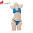 thumbnail image 5 of Chun Li Bikini Swimsuit Sexy Blue Women Outfit, 5 of 12