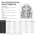 thumbnail image 5 of Sikiie golf balls Print Adult Sun Protection Hoodie, Long-sleeved Quick-drying Sun Protection Clothing, Suitable for Fishing, Swimming and Outdoor Activities-X-Large, 5 of 7