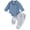 A79-Blue, variant on Hessimy Toddler Boy Cartoon Print Short Sleeve Top and Shorts 2 Piece Pajama Set,Cartoon Pjs(Beige,6-9 Months)