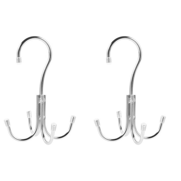 2pcs 360 Degree Rotating Hanger Clothes Hanger Laundry Rack Multi-Purpose Closet Hanger