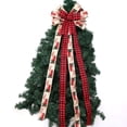 thumbnail image 2 of Advancent Decoraciones navideñas extra grandes, adorno rojo para árbol de Navidad, adorno para árbol de Navidad grande Kits de decoración para fiestas, 2 of 6