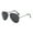 Black frame gray pie, variant on UV400 SunShade Lens Eyeglasses Pilot Glasses Colorful Lenses Sunglasses For Men And Women Outdoor Activity EyeWear
