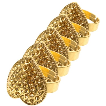 FRCOLOR  5 Pcs Portable Thimble Sewing Finger Tip Protector Compact Tool