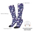 thumbnail image 5 of Picia Women Crew Soft Moisture-wicking Socks Cute Dog Pattern Design Cotton Socks, One Size fit All, 5 of 9