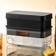 thumbnail image 2 of 8 Bingge Ice-Storage y Ice-Making Box Bandeja de Hielo con Tapa para el Congelador Hielo Congelado Artefacto Azul, 2 of 5
