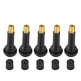 thumbnail image 1 of 100 pcs Car Motorcycle Universal Replacement Snap in Tire Tyre Valve Stem (TR414), 1 of 5