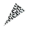 thumbnail image 3 of 100pcs Candy Cone Bag Party Popcorn Ice Cream Cookies Biscuits Storage Plastic Cone Pouch, Animal, 17x33cm, 3 of 6