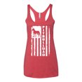 thumbnail image 2 of Pitbull Dad Dog Dag Funny Gift | Womens Dog Lover Premium Tri-Blend Racerback Tank Top, Vintage Red, Medium, 2 of 4