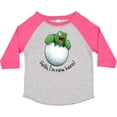 thumbnail image 3 of Inktastic Hello, I'm New Here Cute Baby Turtle Boys or Girls Toddler T-Shirt, 3 of 5
