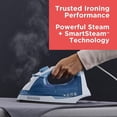 thumbnail image 3 of 1200W Compact Steam Iron with Automatic Shutoff, Nonstick Soleplate and Lightweight Design for Wrinkle Removal on Clothes, Shirts, and Everyday Fabric Care, 3 of 10