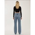 thumbnail image 4 of Straight Leg Medium Rise Jean, 4 of 5
