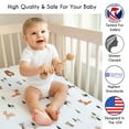 thumbnail image 3 of Sweet Jojo Designs Woodland Animal Pals Boy, Girl, Unisex/Gender Neutral Fitted Crib Sheets Set 2 Piece, 3 of 6