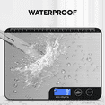 thumbnail image 2 of Báscula de cocina digital de 33 lb con longitud de medida de 8 pulgadas, recargable con pantalla LCD, peso en gramos y onzas 1 g, 2 of 8