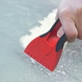 thumbnail image 6 of Car Snow Removal Shovel, Silicone Car Ice Scrapers, Car Snow Brush, Soft Anti-Skid Handle, Car Ice Scraper, Auto Snow Shovel Removal, Car Winter Accessories, Portable (Red), 6 of 6