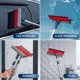 thumbnail image 2 of DSV Standard - Escobilla de goma profesional est&aacute;ndar para limpieza de ventanas | 8 pulgadas, 70 cm, ajustable a 7 &aacute;ngulos, resistente y f&aacute;cil de usar, 2 of 6