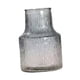thumbnail image 3 of Jarrón de flores de cristal, florero decorativo moderno, jarrón redondo para flores. Gris, 3 of 9
