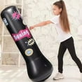 thumbnail image 3 of JZROCKER Inflatable Boxing Bag Children Kicking Boxing Column Sandbag Children Boxing Punching Kicking Toy Youth Fitness Equipmen, 3 of 10