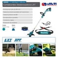 thumbnail image 2 of Desbrozadora Inalámbrica Makita 18v Batería De 3.0 Ah, 2 of 12