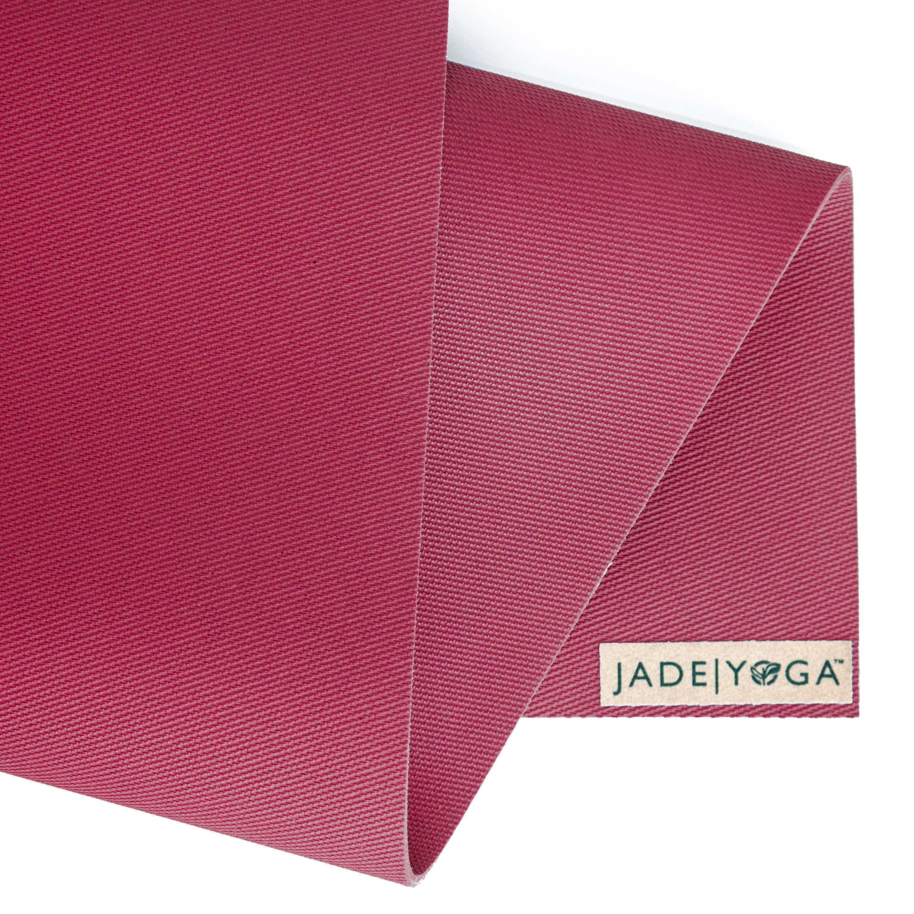 JadeYoga Harmony Mat (3/16" thick) Raspberry 68" - image 2 of 2