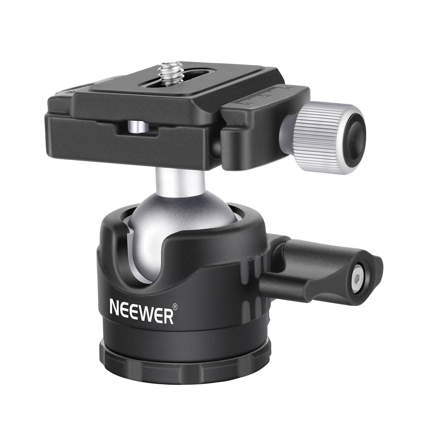 Neewer LowProfile Ball Head 360 Degree Rotatable Tripod Head for DSLR Cameras Tripods Monopods