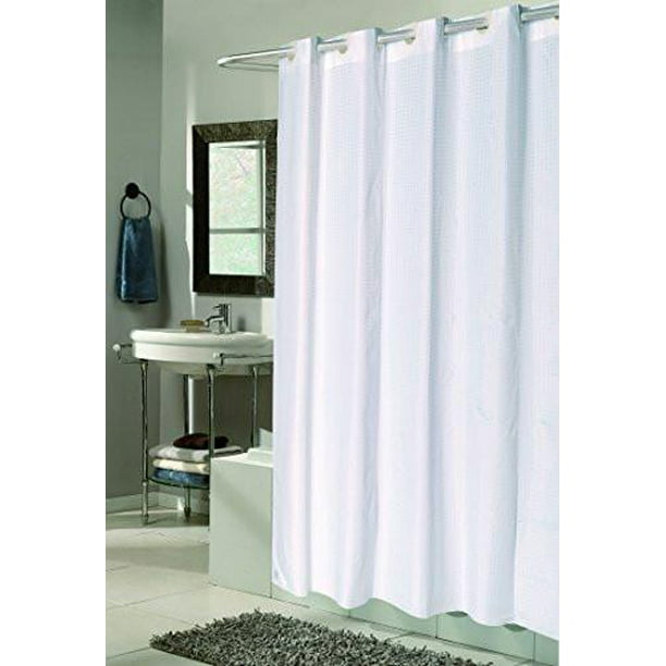 Shower Curtains With Metal Grommets, 84 Inch Wide Shower Curtain Liner