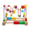 thumbnail image 2 of Laberinto de de juguete, juegos de círculos educativos de madera para desarrollar razonamiento espacial, cubo de actividades con y, 2 of 9