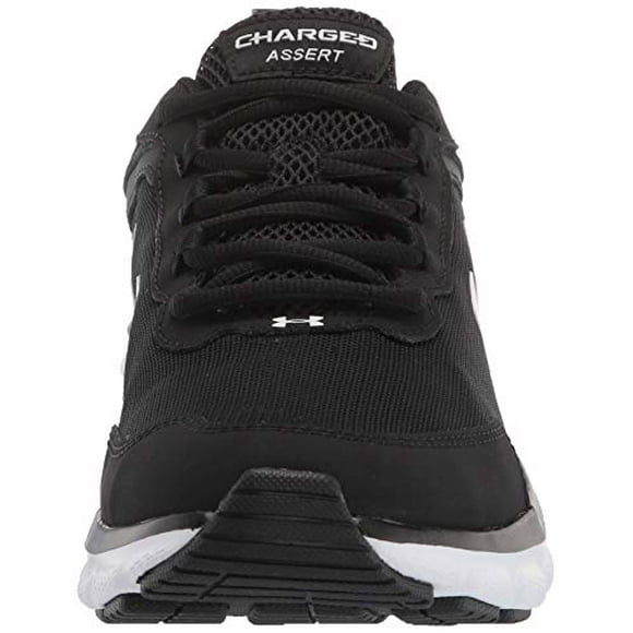 Under Armour mens Charged Assert 9 Running Shoe, Black (002 Black, 9.5 X-Wide US