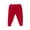 Red, variant on Toddler Baggy Sweatpants Elastic Waist Pull On School Pants Boys Girls Casual Loose Sport Trousers High Waisted Joggers