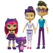LITTLE CHARMERS - Family Pack - Articulated Dolls & Pet Figure