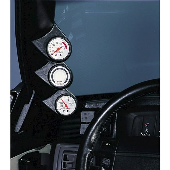 AutoMeter 12101 Mounting Solutions Triple Gauge A-Pillar Mount Fits Mustang Fits select: 1987-1993 FORD MUSTANG LX