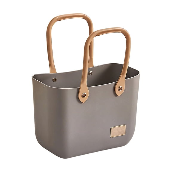 Grocery Bag Organizer Plastic Tote Storage Bag for Daily Use, Picnics and Household Organization