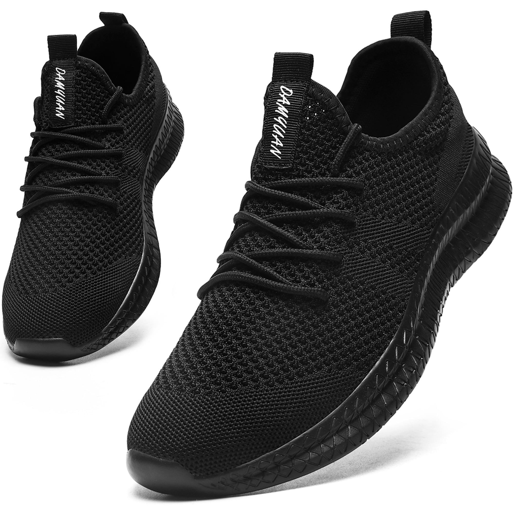Damyuan Shoes for Men Comfortable Walking Casual Shoes Breathable Gym ...