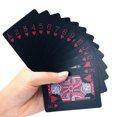 thumbnail image 4 of Bewildely 54 unids/set de naipes a prueba de agua, juego de mesa, entretenimiento de fiesta, naipes estándar de PVC Juegos de cartas Rojo Bewildely OD0141-02, 4 of 6