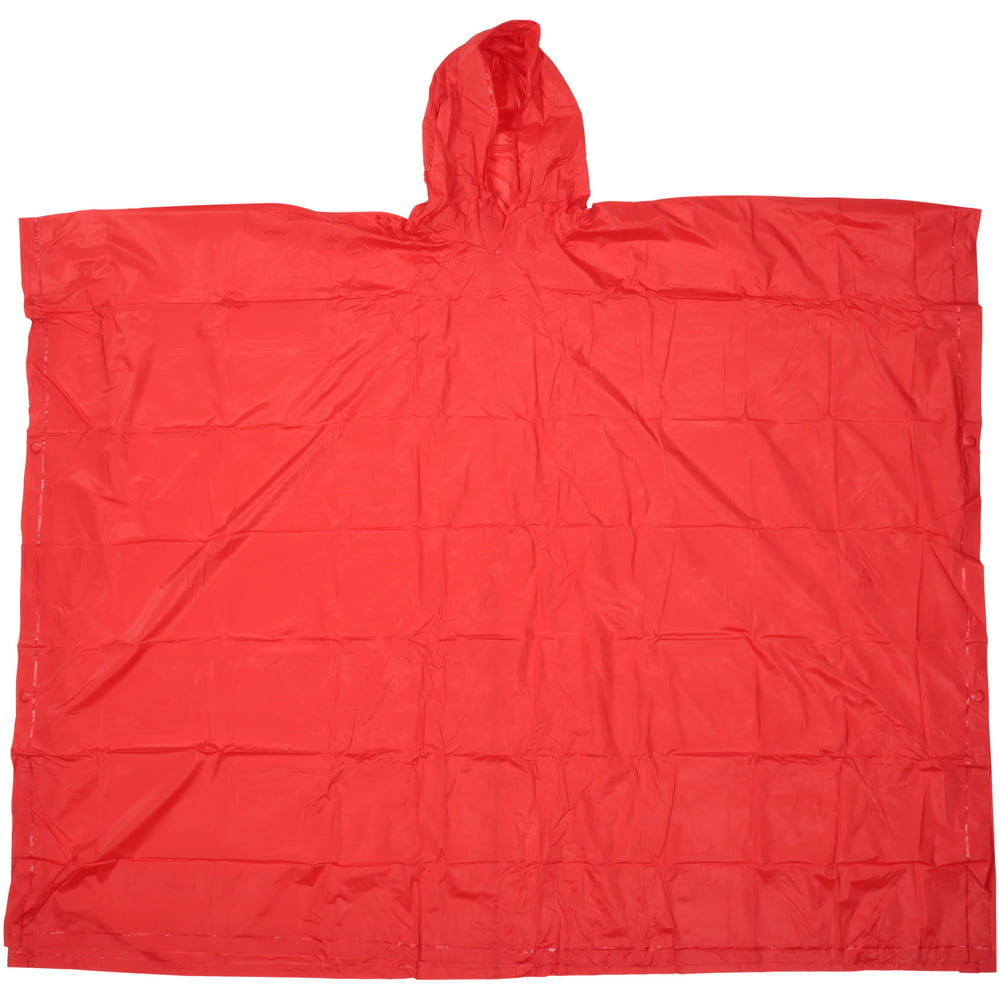 Ozark Trail - Ozark Trail® Lightweight Red Rain Poncho Bag - Walmart ...