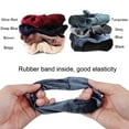 thumbnail image 3 of 8Pcs Extra Large Velvet Scrunchies for Thick Curly Long Hair, Jumbo Elastic Hair Bands, Premium Velvet Scrunchy, Comfortable Ponytail Holders, Gift for Women & Girls, 3 of 6
