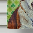 thumbnail image 4 of LH9198CHF Corgi Portrait de Trèfle de la Saint-Patrick Drapeau en Toile - Taille Maison, 4 of 4