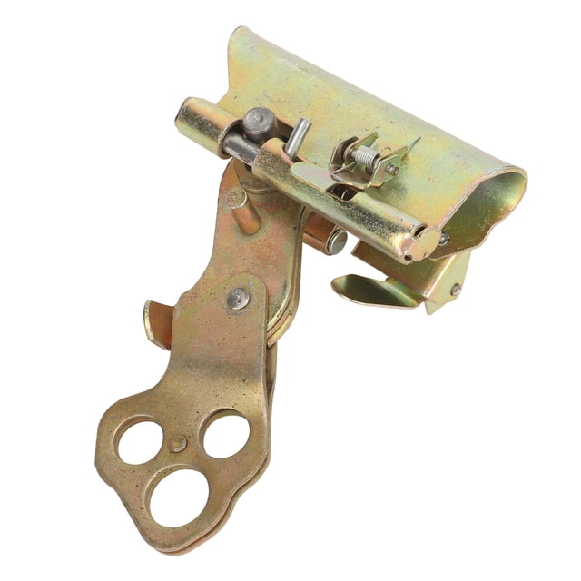 Agarre de Cuerda Autoblocante, Equipo Industrial de Acero Galvanizado, Cuerda de Seguridad, Autoblocante Agarre para Escalada de Rescate Contra Incendios