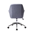 thumbnail image 6 of Porthos Home Nala Velvet Office Chair with Arms, Adjustable Seat, 6 of 8