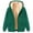 Green, variant on ShomPort Men's Zip Up Hoodie Long Sleeve Fleece Lined Sweatshirt Winter Casual Thick Warm Jackets Coat