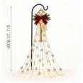 thumbnail image 3 of Christmas Magic Key Cascade Solar Yard Light Decor, Solar Garden Stake Light Display with Magic Key & Star Fountain Design, Waterproof Warm LED Cascading Light for Patio Garden Lawn Yard Decorations, 3 of 5